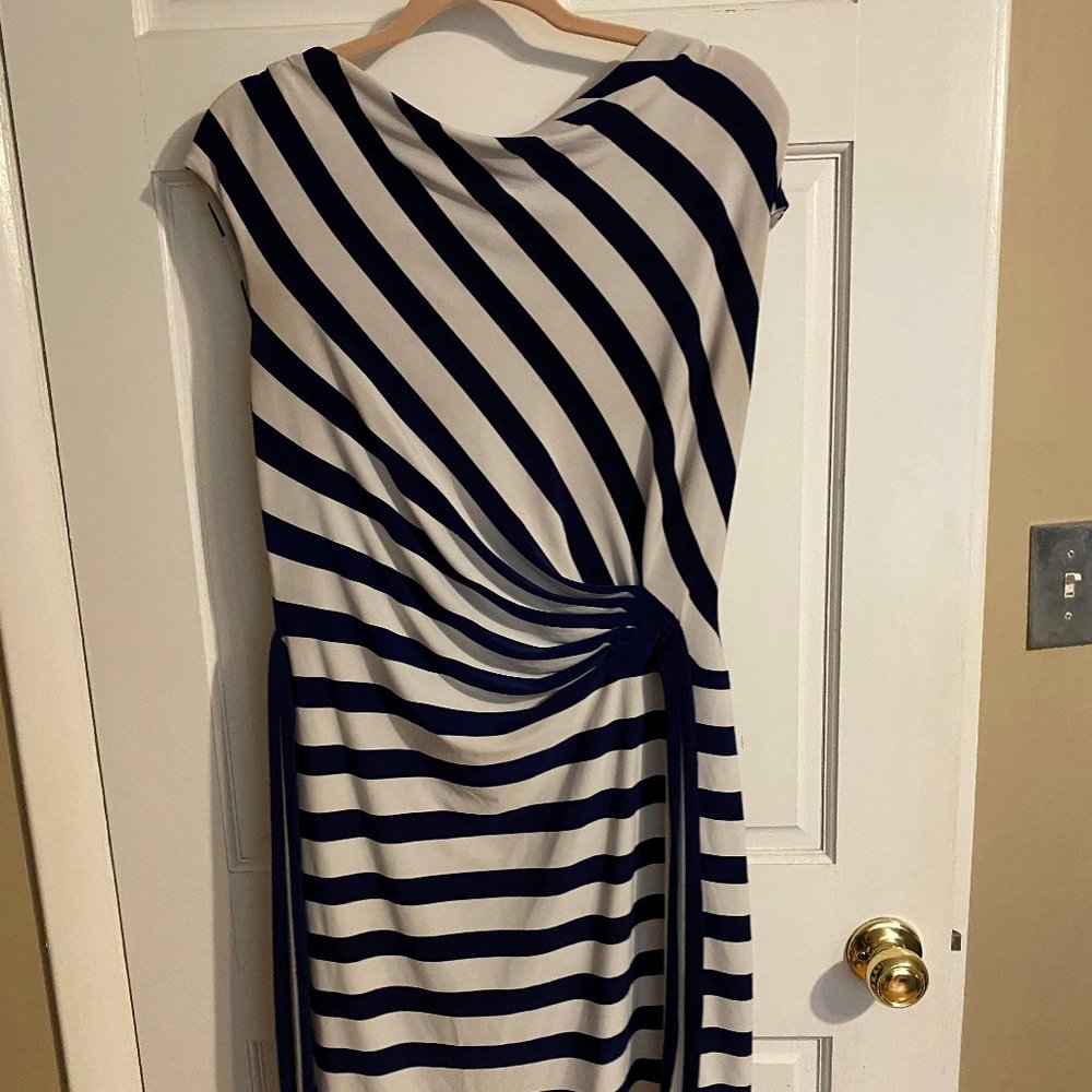 Ralph Lauren Ruched tie dress